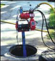 service lateral bursting